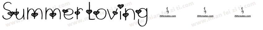 Summer Loving字体转换